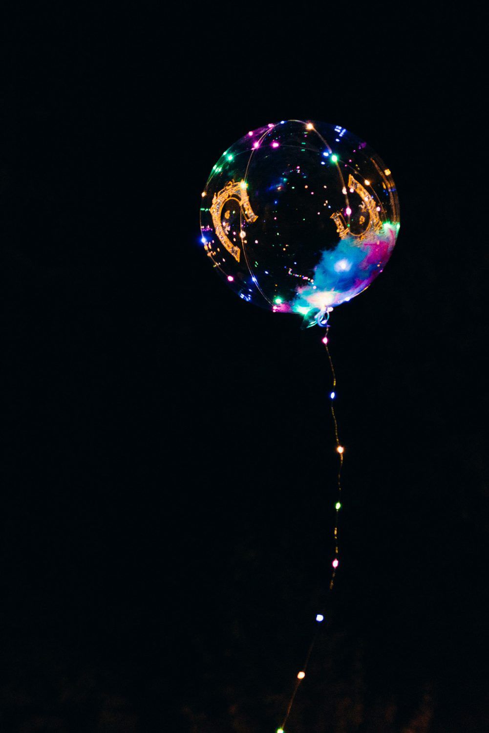 royal garden of light wilanow balon at night with lights